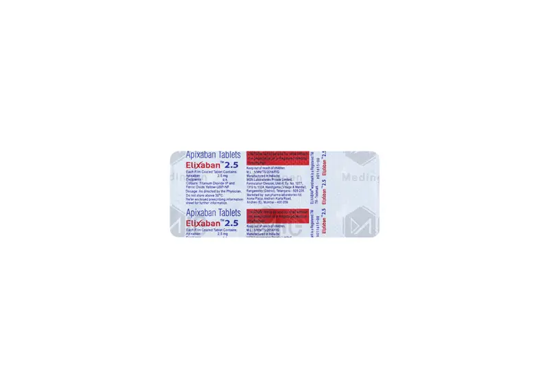 ELIXABAN 2.5MG ELIXABAN 2.5MG